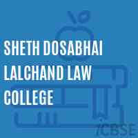 Sheth Dosabhai Lalchand Law College Logo