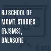 RJ School of Mgmt. Studies (RJSMS), Balasore Logo