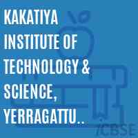 Kakatiya Institute of Technology & Science, Yerragattu Hillocks, Bheemaram, Hasanparthy, Warangal Logo
