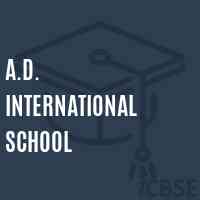 A.D. International School Logo