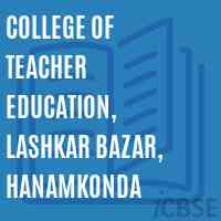 College of Teacher Education, Lashkar Bazar, Hanamkonda Logo