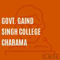 Govt. Gaind Singh College Charama Logo