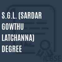S.G.L. (Sardar Gowthu Latchanna) Degree College Logo