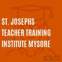 St. Josephs Teacher Training Institute Mysore Logo