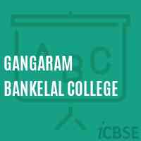 Gangaram Bankelal College Logo