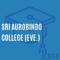 Sri Aurobindo College (Eve.) Logo