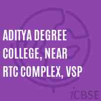 Aditya Degree College, Near RTC Complex, Vsp Logo