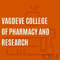 Vagdeve College of Pharmacy and Research Logo