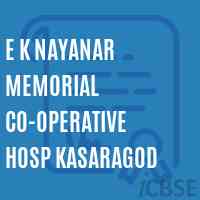 E K Nayanar Memorial Co-Operative Hosp Kasaragod College Logo