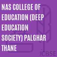 Nas College of Education (Deep Education Society) Palghar Thane Logo