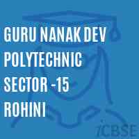Guru Nanak Dev Polytechnic Sector -15 Rohini College Logo