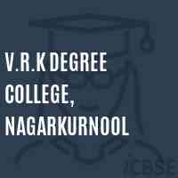 V.R.K Degree College, Nagarkurnool Logo