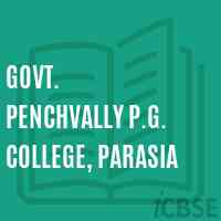 Govt. Penchvally P.G. College, Parasia Logo
