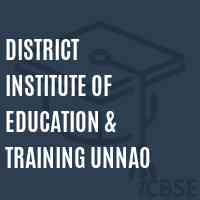 District Institute of Education & Training Unnao Logo