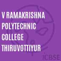 V Ramakrishna Polytechnic College Thiruvottiyur Logo
