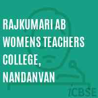 Rajkumari AB Womens Teachers College, Nandanvan Logo