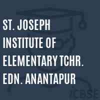 St. Joseph Institute of Elementary Tchr. Edn. Anantapur Logo