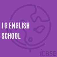I G English School Logo