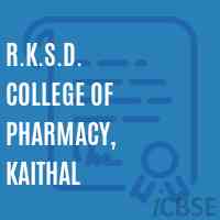 R.K.S.D. College of Pharmacy, Kaithal Logo