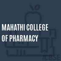 Mahathi College of Pharmacy Logo