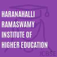 Haranahalli Ramaswamy Institute of Higher Education Logo