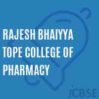 Rajesh Bhaiyya Tope College of Pharmacy Logo