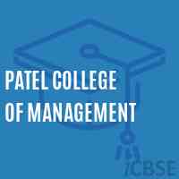 Patel College of Management Logo