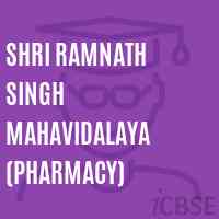 Shri Ramnath Singh Mahavidalaya (Pharmacy) College Logo