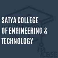 Satya College of Engineering & Technology Logo