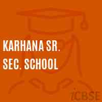 Karhana Sr. Sec. School Logo