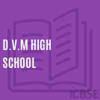 D.V.M High School Logo