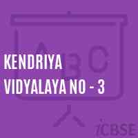 Kendriya Vidyalaya No - 3 School Logo