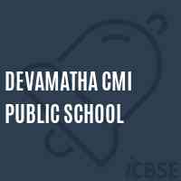 Devamatha CMI Public School Logo
