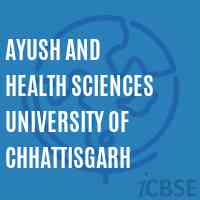 Ayush and Health Sciences University of Chhattisgarh Logo