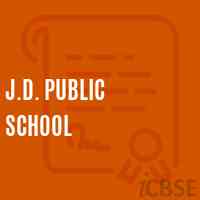 J.D. Public School Logo