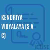 Kendriya Vidyalaya (S A C) School Logo