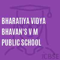 Bharatiya Vidya Bhavan'S V M Public School Logo