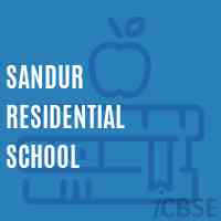 Sandur Residential School Logo