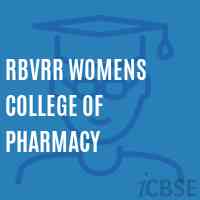Rbvrr Womens College of Pharmacy Logo