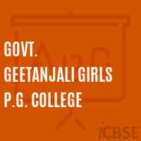 Govt. Geetanjali Girls P.G. College Logo