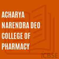Acharya Narendra Deo College of Pharmacy Logo