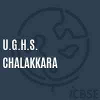U.G.H.S. Chalakkara Secondary School Logo