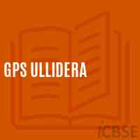 Gps Ullidera Primary School Logo