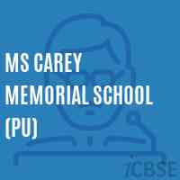 Ms Carey Memorial School (Pu) Logo