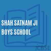 Shah Satnam Ji Boys School Logo
