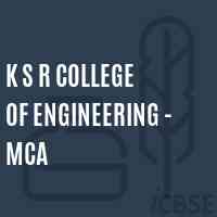K S R College of Engineering - Mca Logo