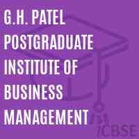 G.H. Patel Postgraduate Institute of Business Management Logo