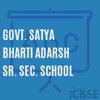 Govt. Satya Bharti Adarsh Sr. Sec. School Logo