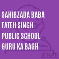 Sahibzada Baba Fateh Singh Public School Guru Ka Bagh Logo