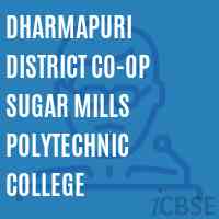 Dharmapuri District Co-Op Sugar Mills Polytechnic College Logo